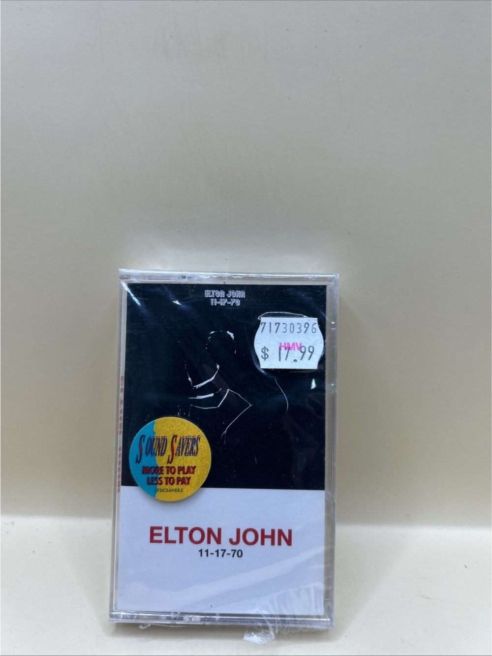 Elton John 1971 11-27-70 Cassette NEW SEALED✅